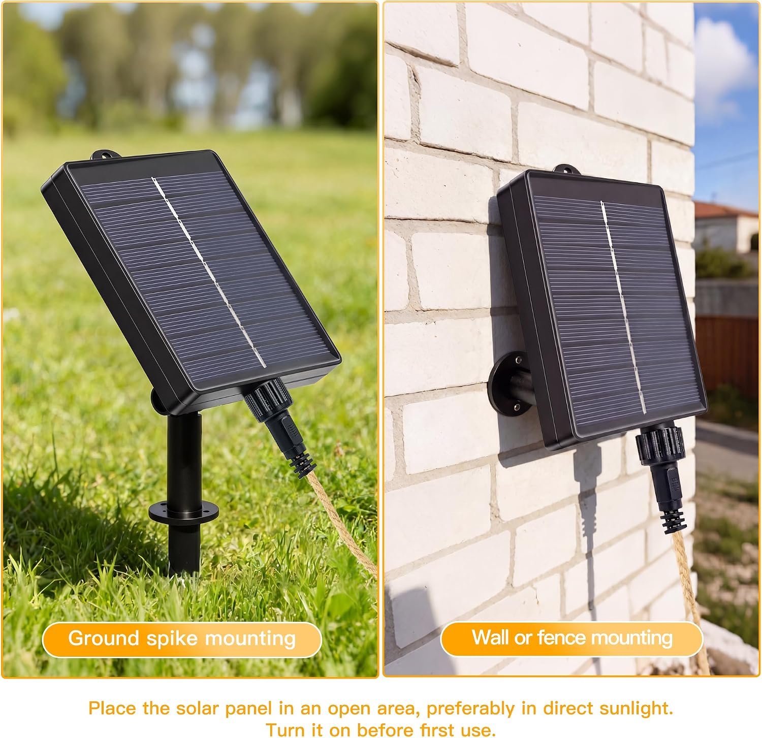 Thumbnail 6 de Ollny 12M 24 Shatterproof G50 LED Solar Hemp Rope Festoon Lights with Remote