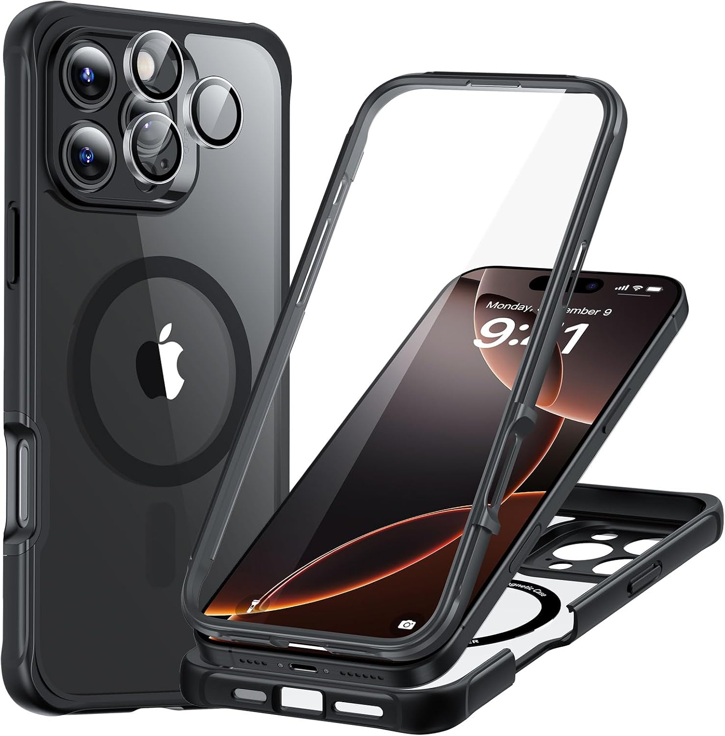 Detalle de ESR iPhone 16 Pro Armor Case with MagSafe 9H+