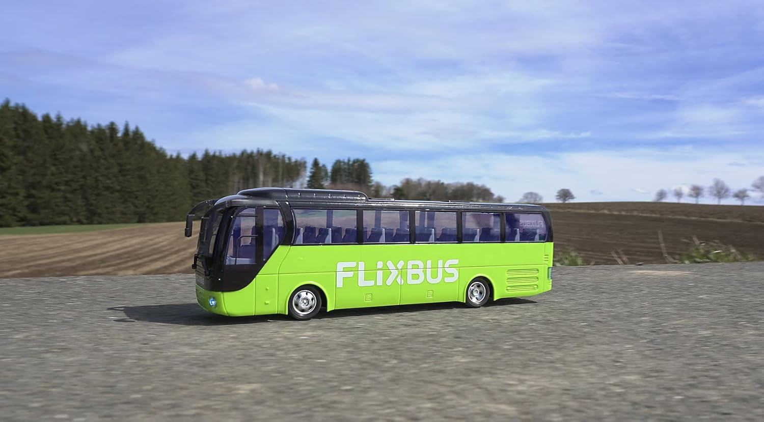 Thumbnail 5 de Carson FlixBus RC-Bus 2,4GHz (500907342) – 100% fahrfertig, Spielzeugbus für Kinder ab 8 Jahren