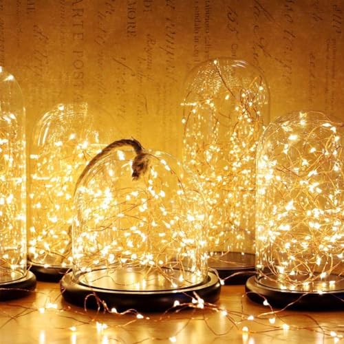 Thumbnail 8 de Twinkle Star Fairy Lights: 20m USB Copper Wire String Lights (200 LEDs) with Remote, 8 Modes and Timer