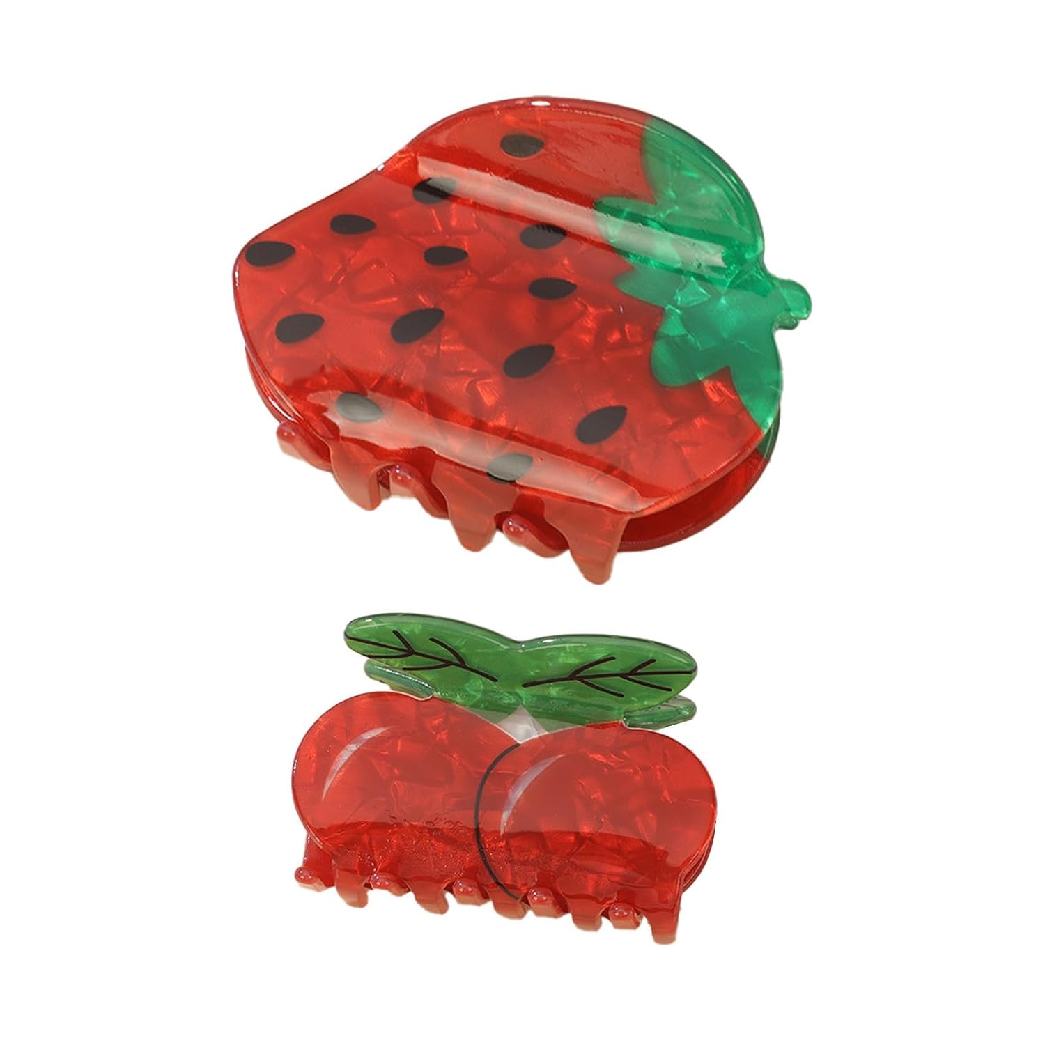 Detalle de Fruit Print Hair Claws, Acrylic