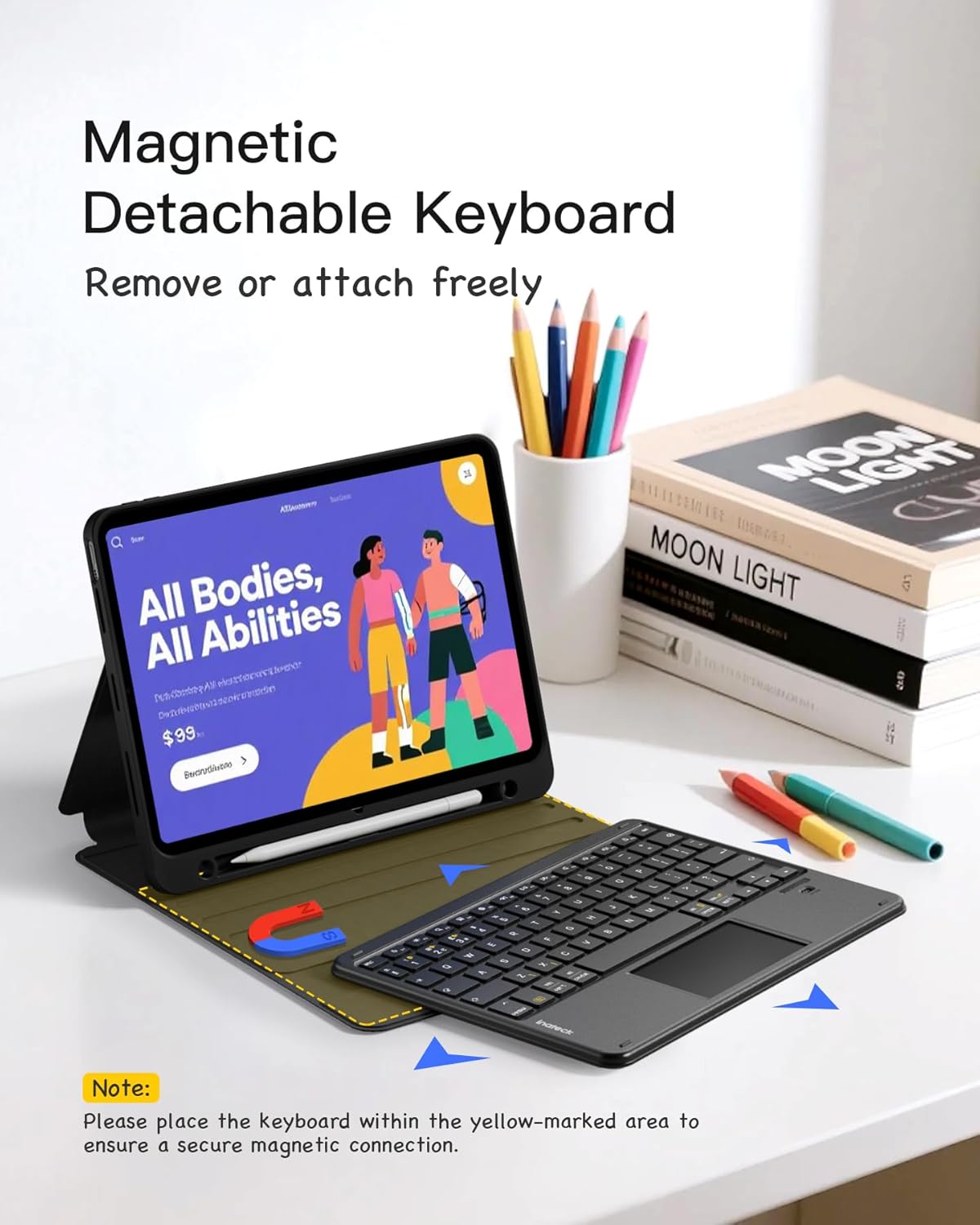 Thumbnail 2 de Inateck iPad 10th Generation keyboard case 11-inch