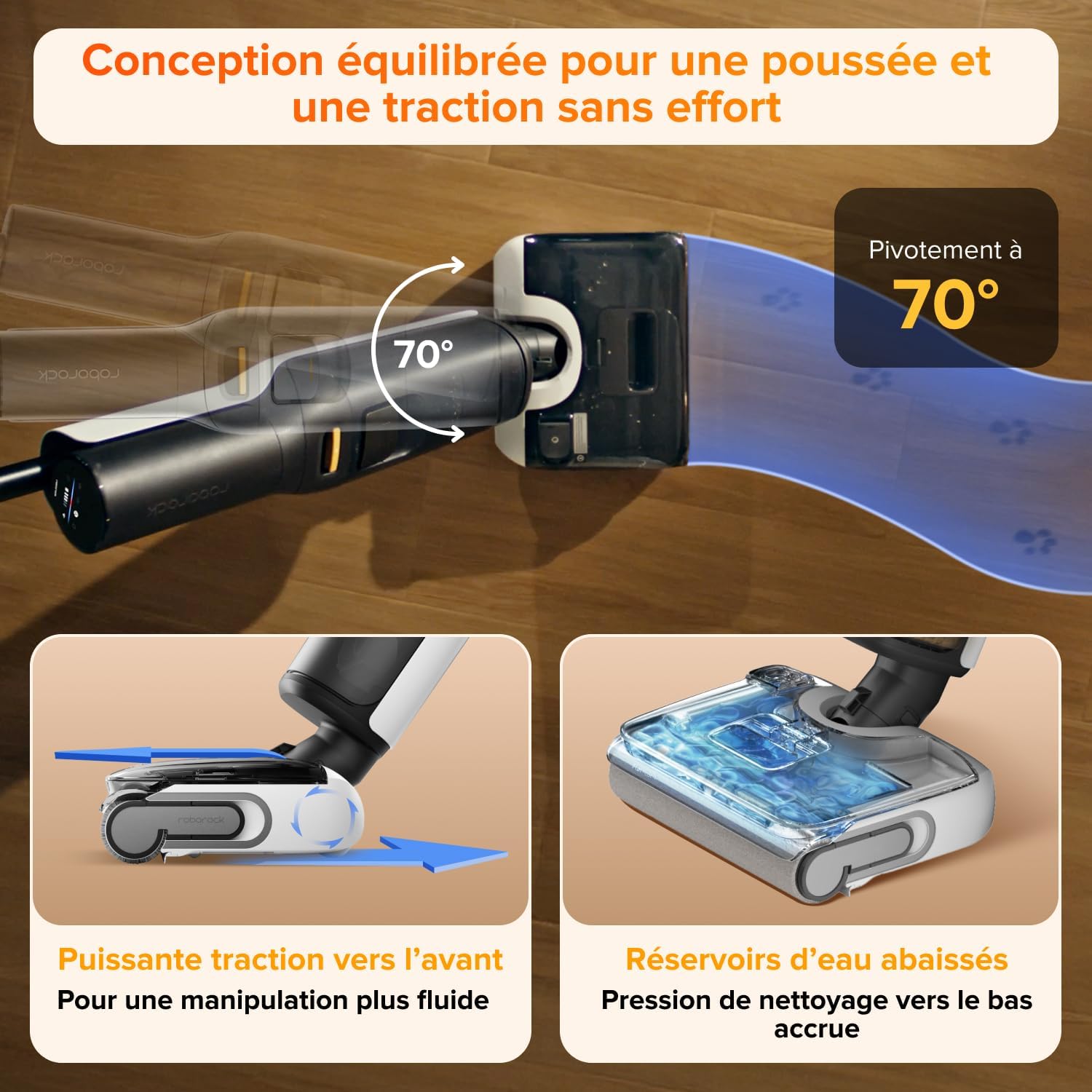 Thumbnail 6 de Roborock F25 LT aspirateur laveur 20000 Pa