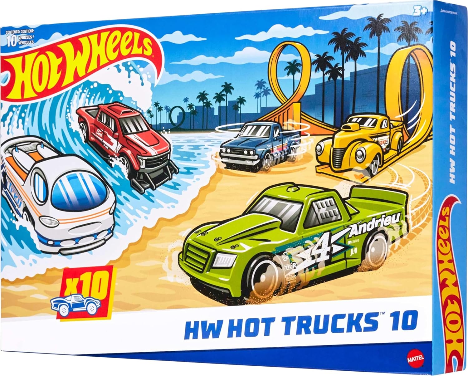 Hot Wheels HYM97 coffret 10 véhicules