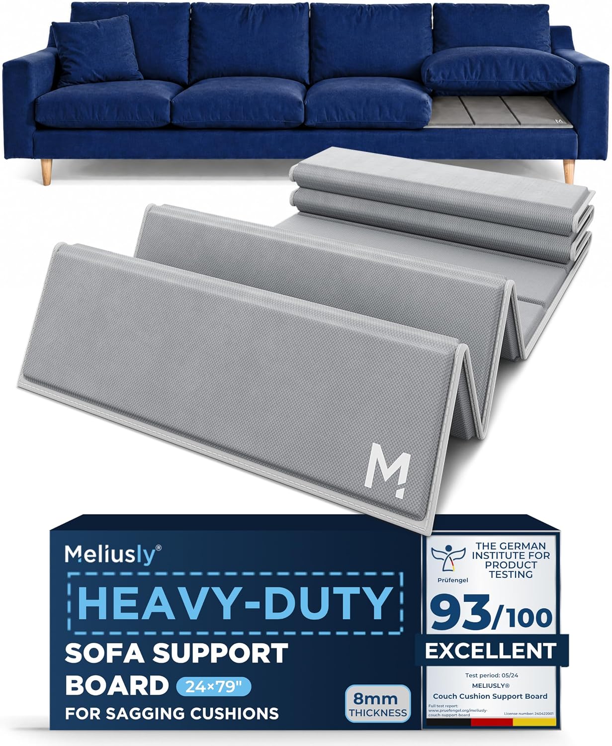Thumbnail 6 de Meliusly Heavy Duty Couch Cushion Support 24x72