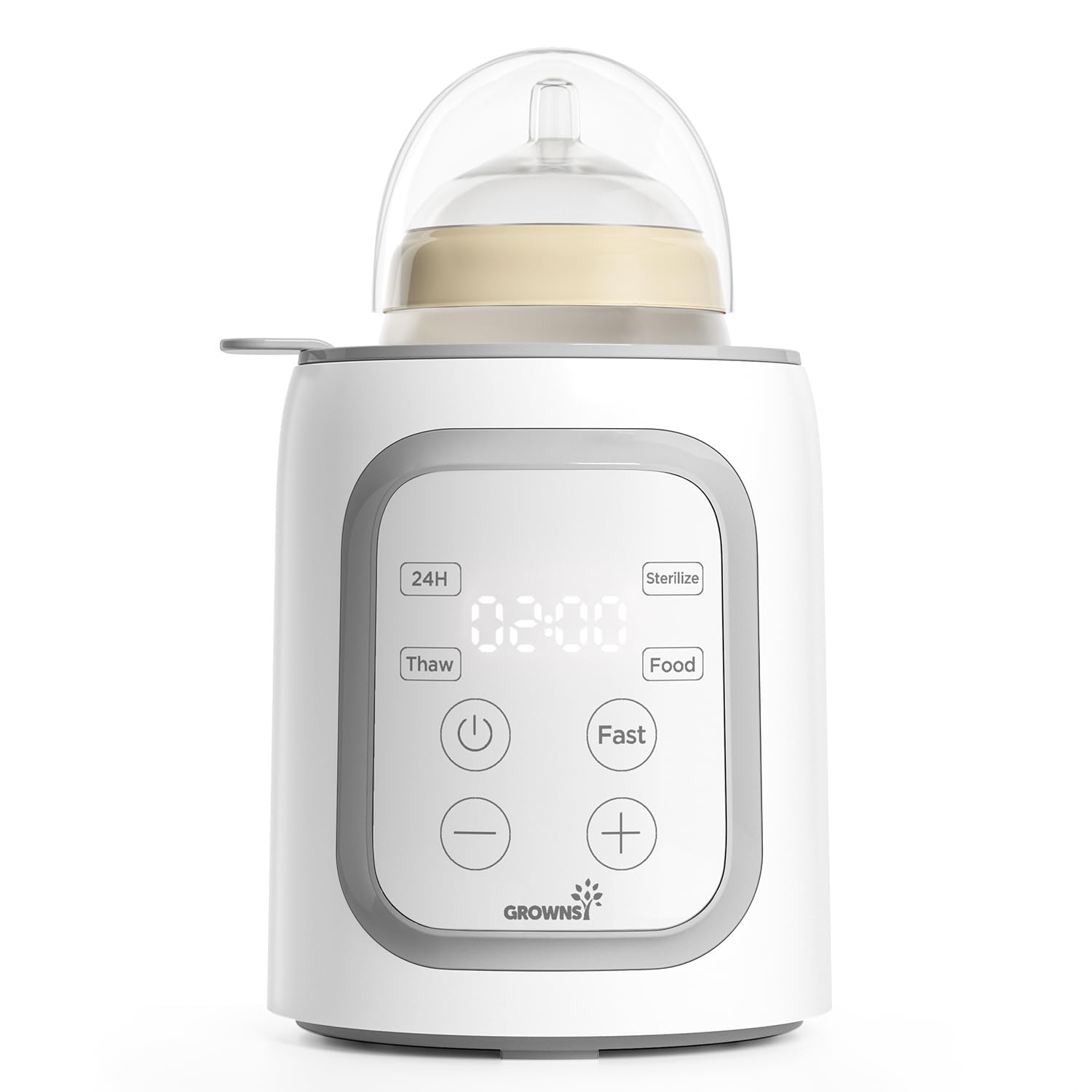 Grownsy 8-in-1 Baby Bottle Warmer ⏲