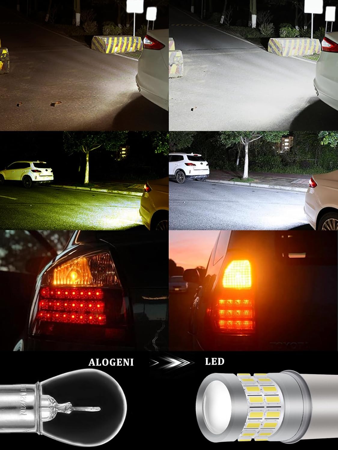 Thumbnail 4 de XELORD 1156 P21W Lampadine LED 6000K