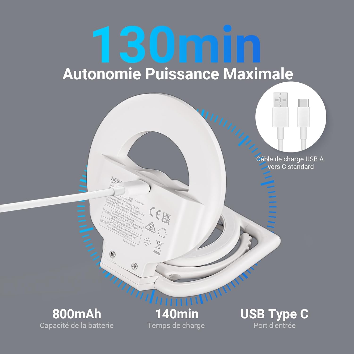 Thumbnail 5 de NEEWER Entry Level Version N35 Ring Light – Anneau Magnétique Selfie pour MagSafe et smartphones
