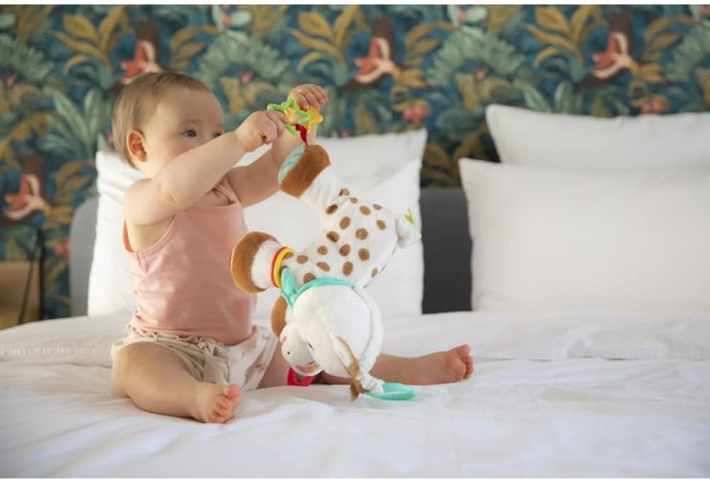 Detalle 2 de Sophie-la-girafe 🦒 Juguete Didáctico para Bebés