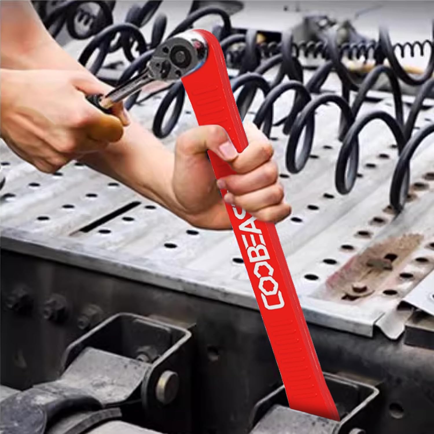 Detalle 2 de coobeast 3/8-Inch Offset Extension Wrench, Impact-Ready, 0° Swing