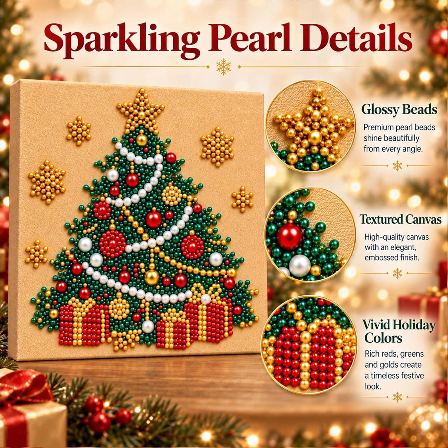 Detalle de Diamond and Pearl Art Kit, 10 x 10 in
