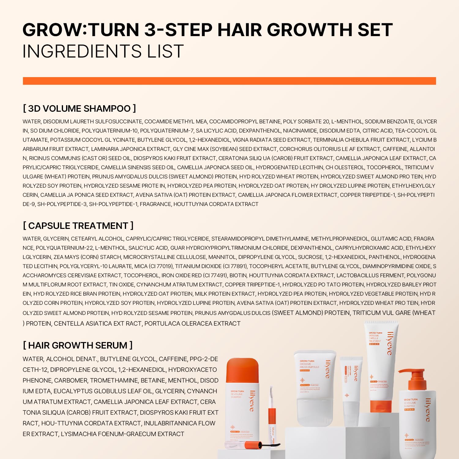 Thumbnail 6 de LilyEve Hair Growth Set with 3.38 oz Serum