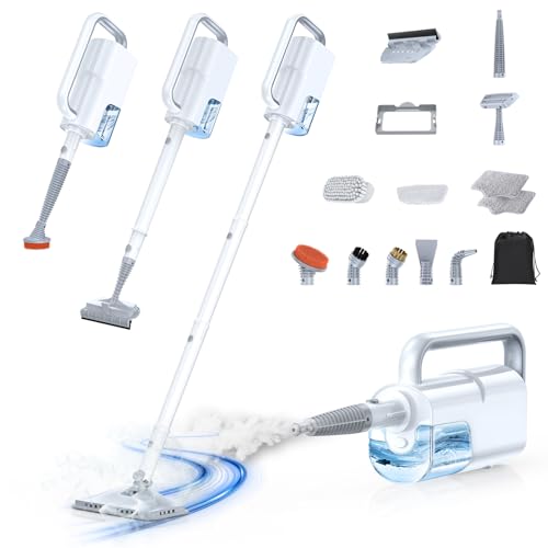 Imagen de LABIGO 10-in-1 Steam Mop: Detachable Handheld Steam Cleaner for Multi-Surface Cleaning en OfertitasTOP