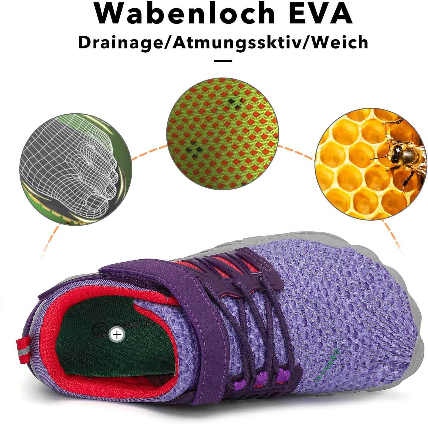Thumbnail 3 de SAGUARO Barfußschuhe Kinder 24-36