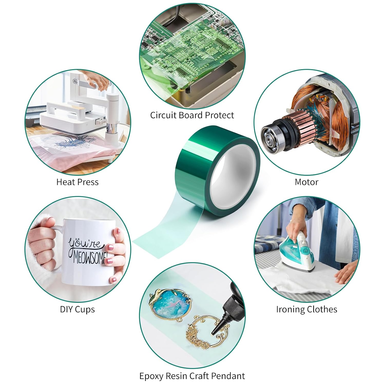 Detalle 2 de Ealyder Thermal Adhesive Tape 2" x 150ft