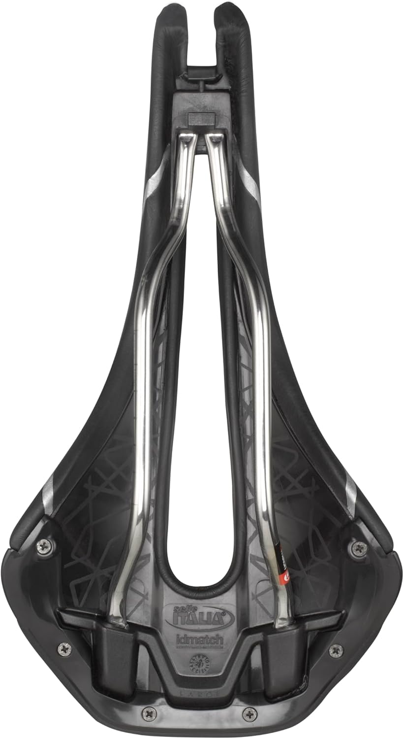 Detalle de Selle Selle Italia Novus Super Flow Endurance TI316 – gain de confort et performance sur route