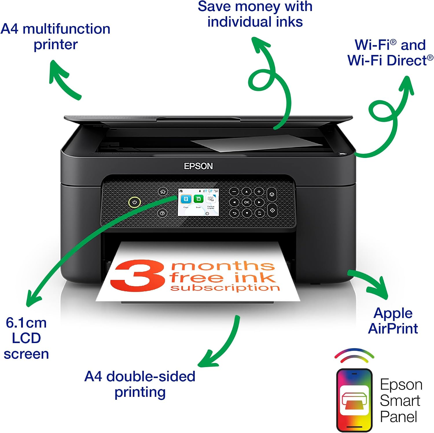 Thumbnail 1 de Epson Expression Home XP-4200 1440dpi printer