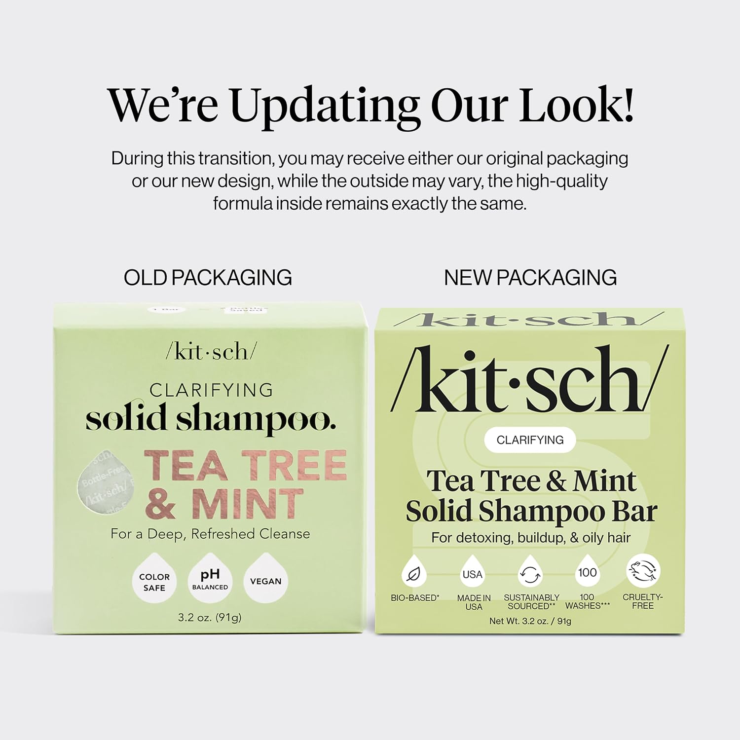 Detalle 2 de Kitsch clarifying shampoo bar 91 g