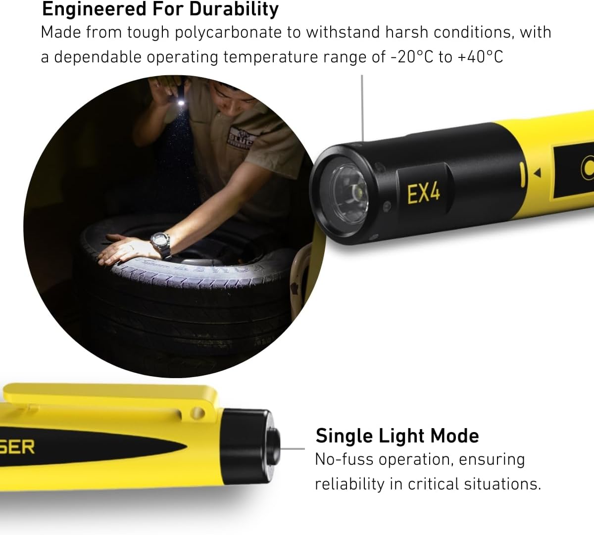 Thumbnail 3 de Ledlenser EX4 ATEX Zone 0 LED Intrinsically Safe Pen Torch