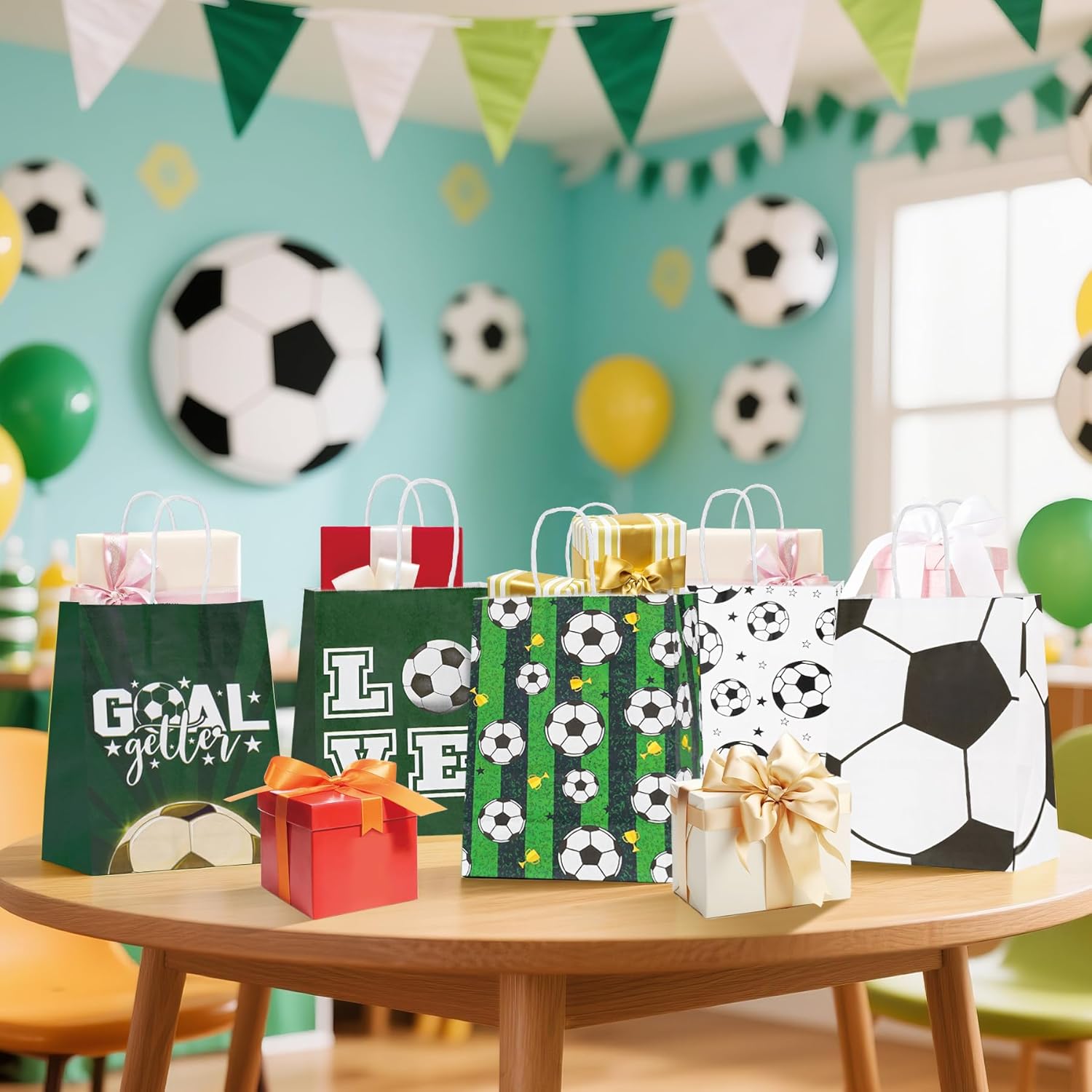 Thumbnail 6 de Fußball Party Taschen 10er Pack 🎁