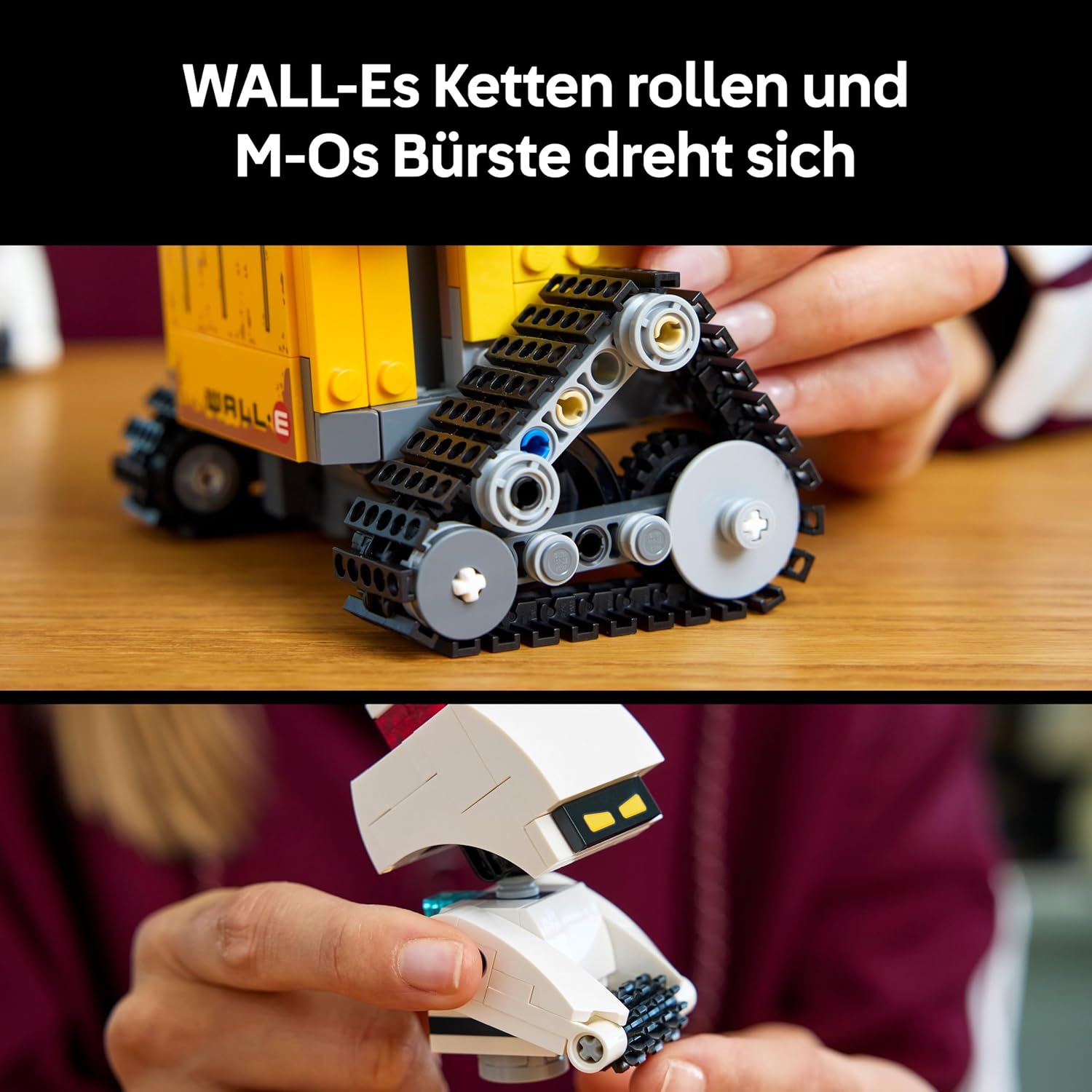 Thumbnail 5 de LEGO Disney WALL-E und EVE 811 Teile