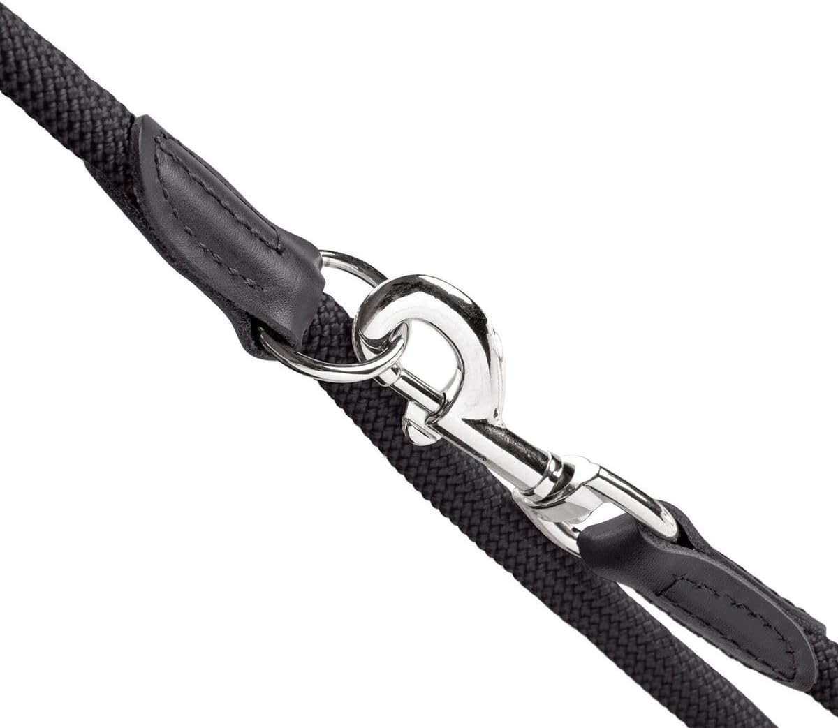 Detalle de HUNTER Verstellbare Hundeführleine FREESTYLE – 200 cm, schwarz