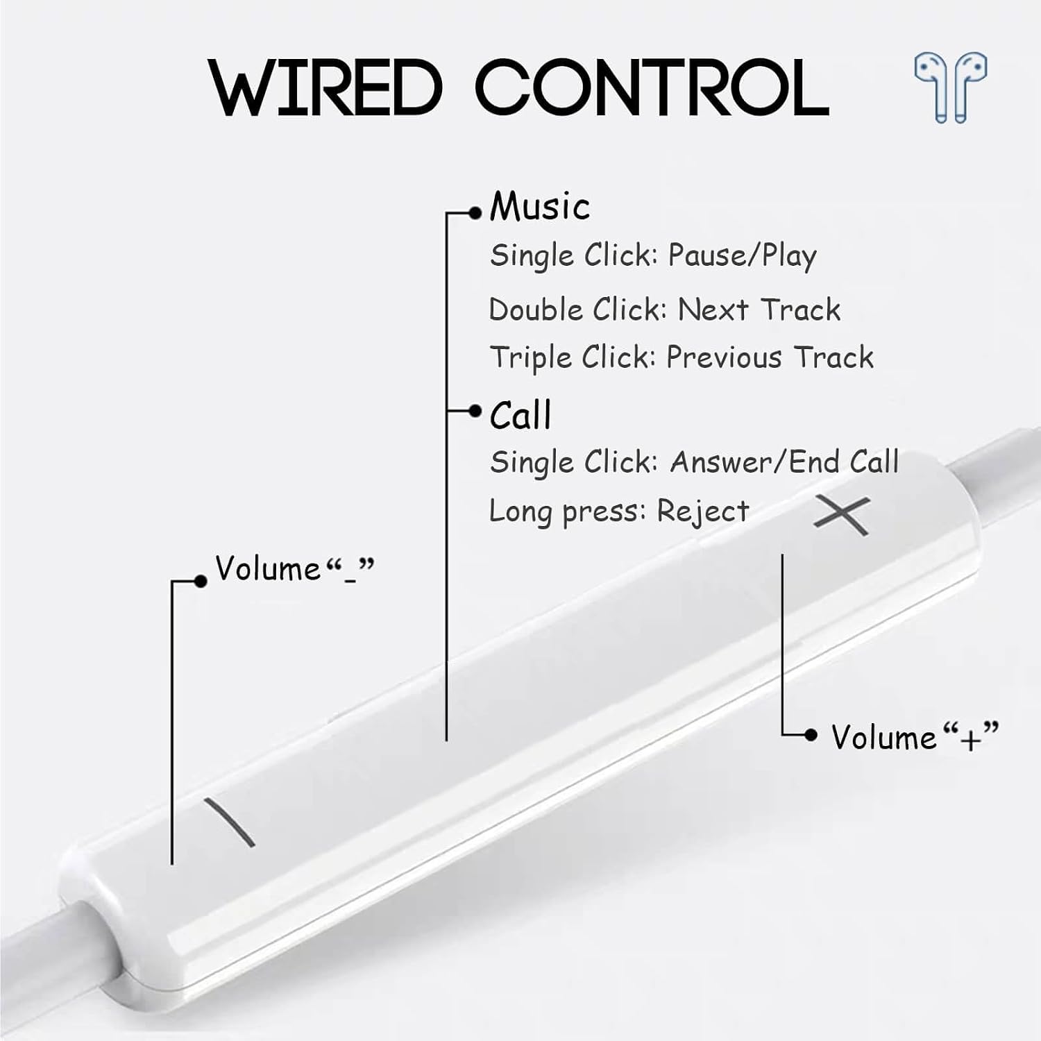 Thumbnail 5 de USB C Headphones 2-Pack Wired Earbuds