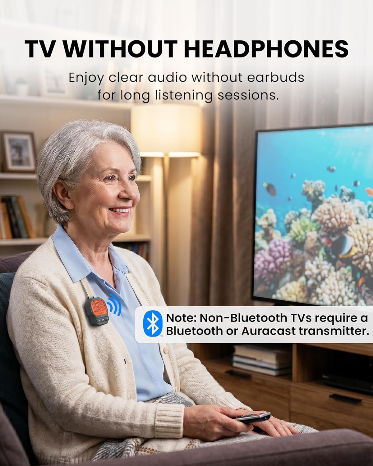 Thumbnail 2 de Avantree HomeBuddy: Wearable Mini Bluetooth 5.4 Speaker with Mic, IP67 and 15H Playtime