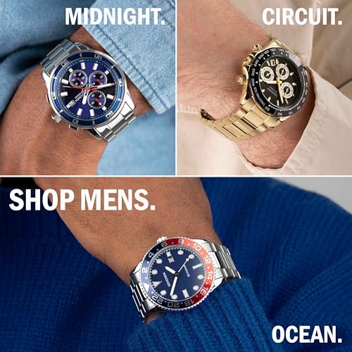 Thumbnail 5 de Sekonda Jenson Mens Analogue Watch 45mm Chrome Bracelet