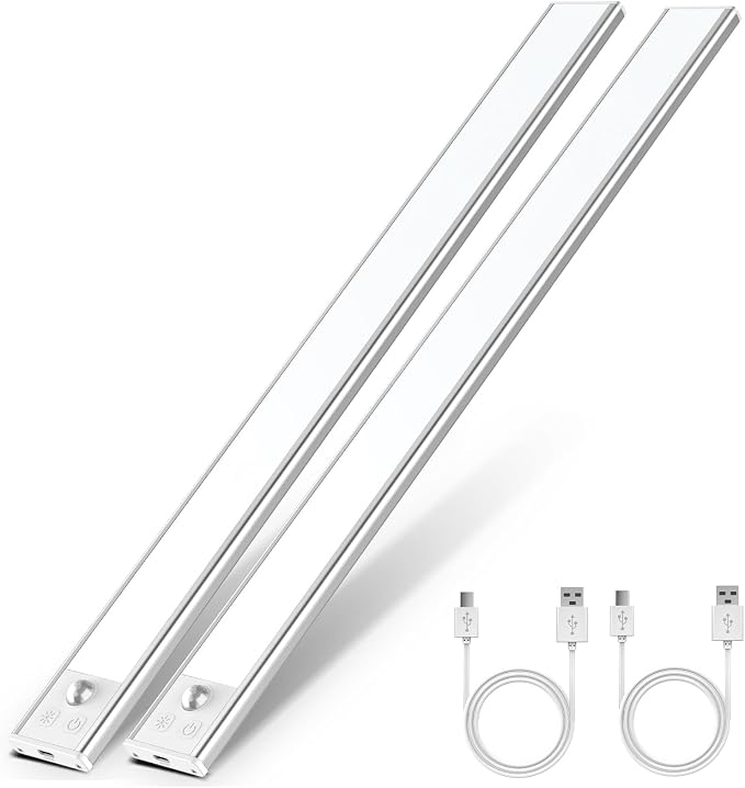 Detalle de OUILA Luz de Armario LED con Sensor Movimiento 💡 - 2PCS
