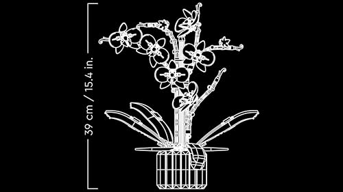 Thumbnail 8 de LEGO 10311 Orquídeas blancas y rosas, jarrón azul 🧩
