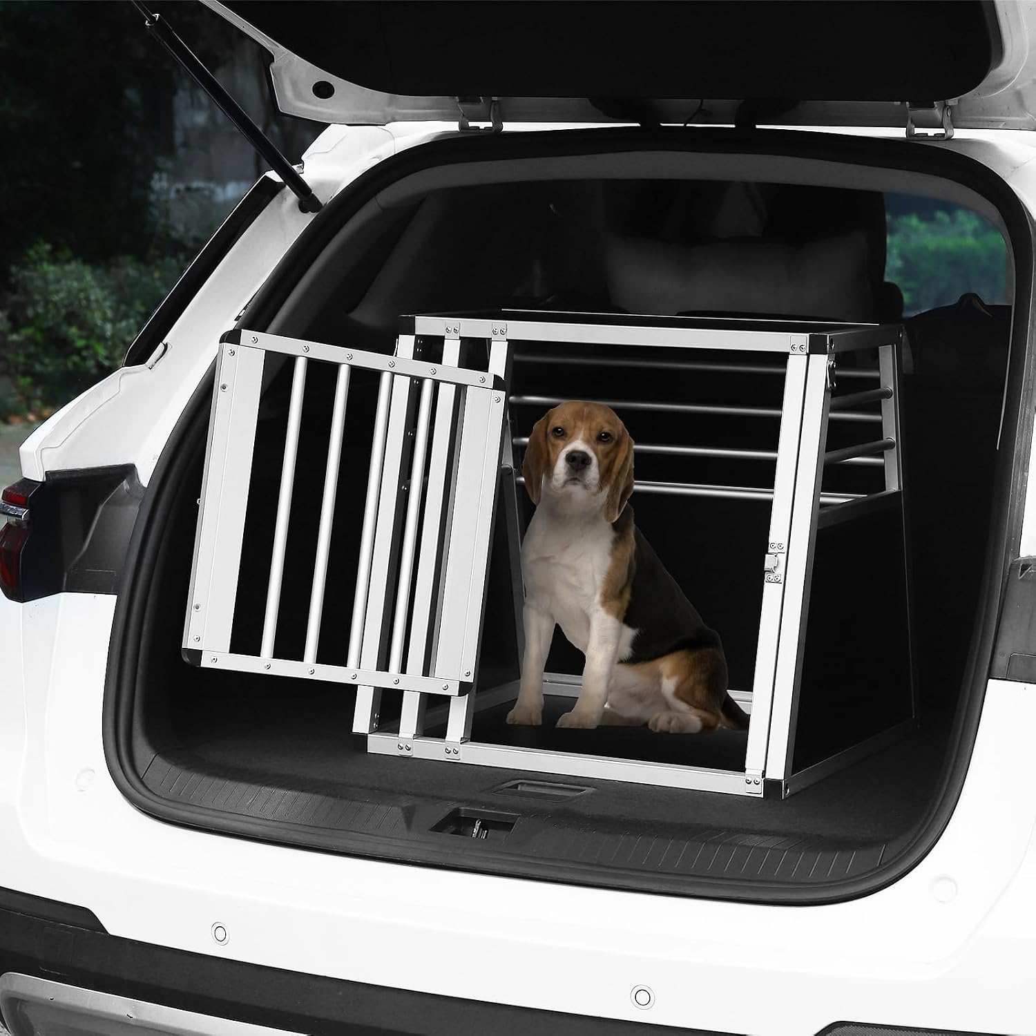 Detalle 2 de EUGAD Hundetransportbox Alubox 60x50x55 cm