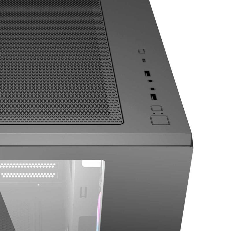 Detalle de Abysm Danube SAVA 285 BX203 Caja PC Cristal templado, USB 3.0 🖥