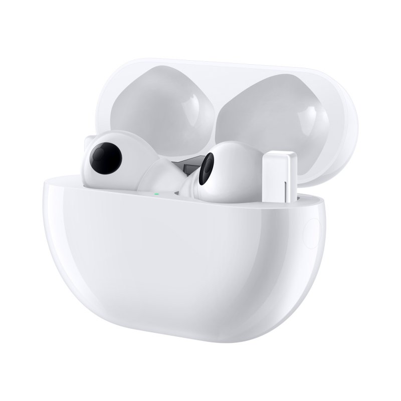 Detalle de Huawei FreeBuds Pro Auriculares Bluetooth Blancos: cancelación de ruido híbrida y sonido envolvente