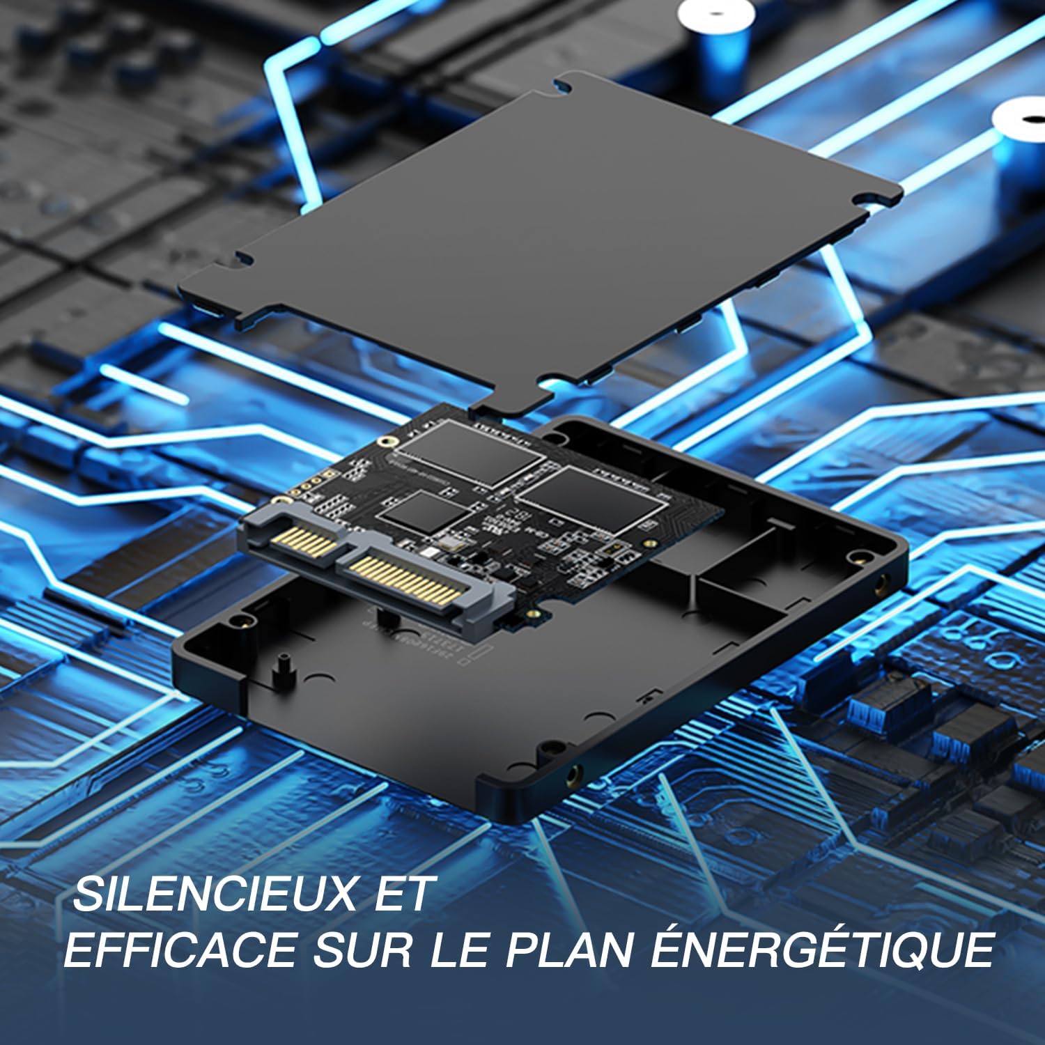 Thumbnail 5 de KingSpec 1TB SSD SATA III 6Gb/s 2.5" — Performancee affidabili per desktop, portatili e All-in-One