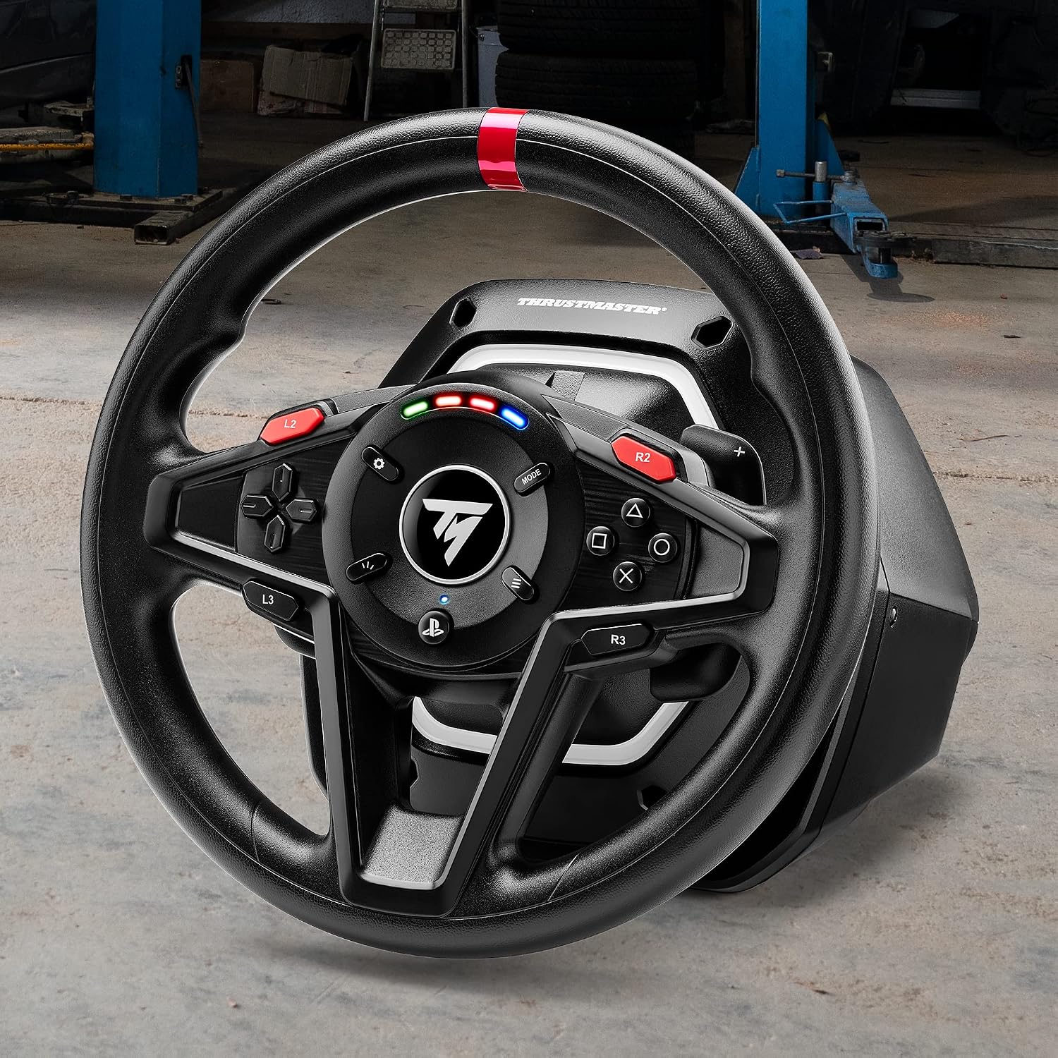 Thumbnail 5 de Thrustmaster T128 volante Force Feedback con pedali magnetici per PS5, PS4 e PC
