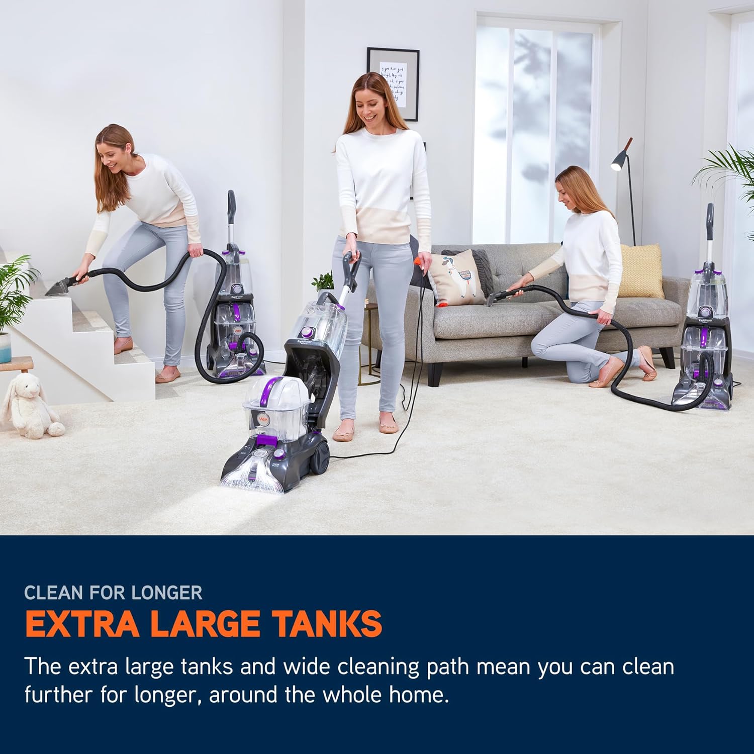 Detalle de Vax Rapid Power Refresh CDCW-RPXR 4.7L carpet cleaner