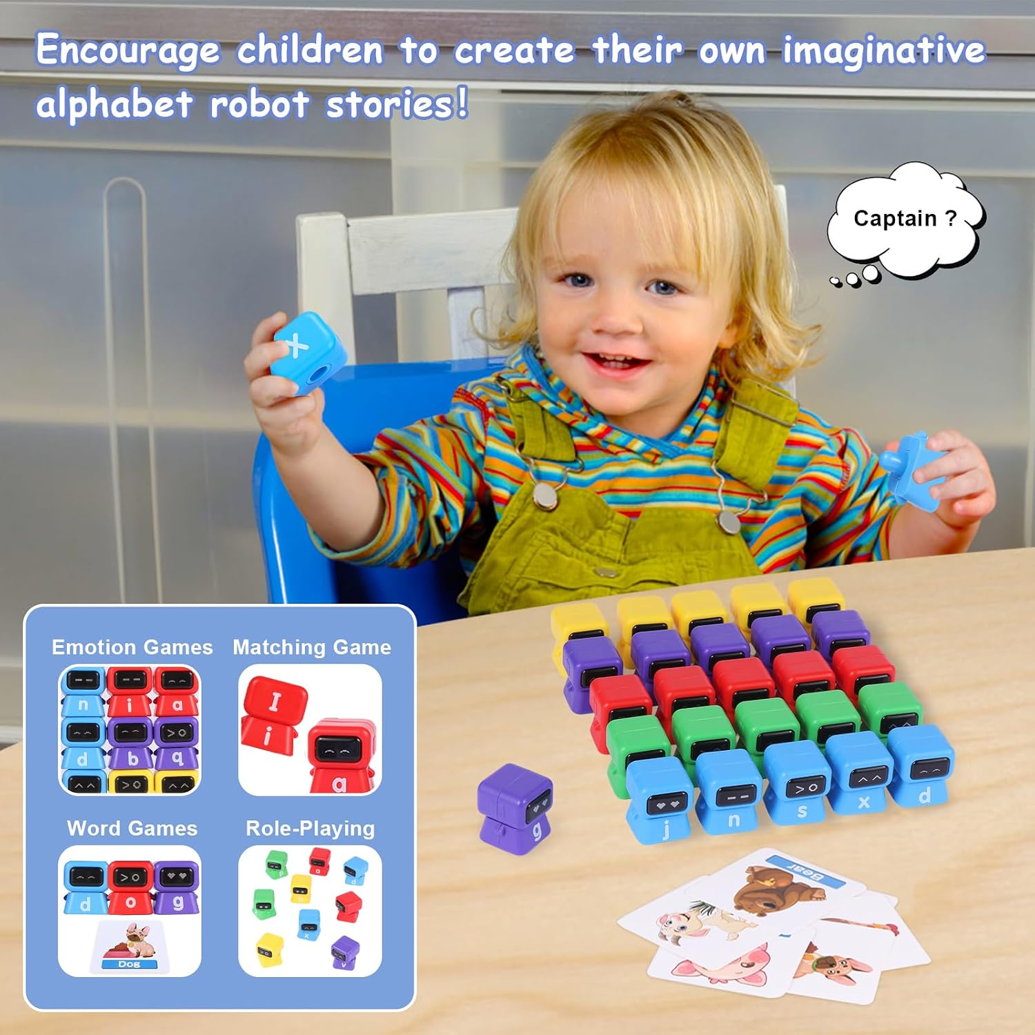 Detalle 2 de HBSAPKKA Alphabet Matching Game for Toddlers 3–5