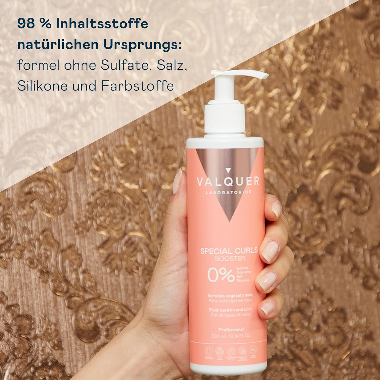 Detalle de VALQUER Locken Gel Aktivator 300 ml