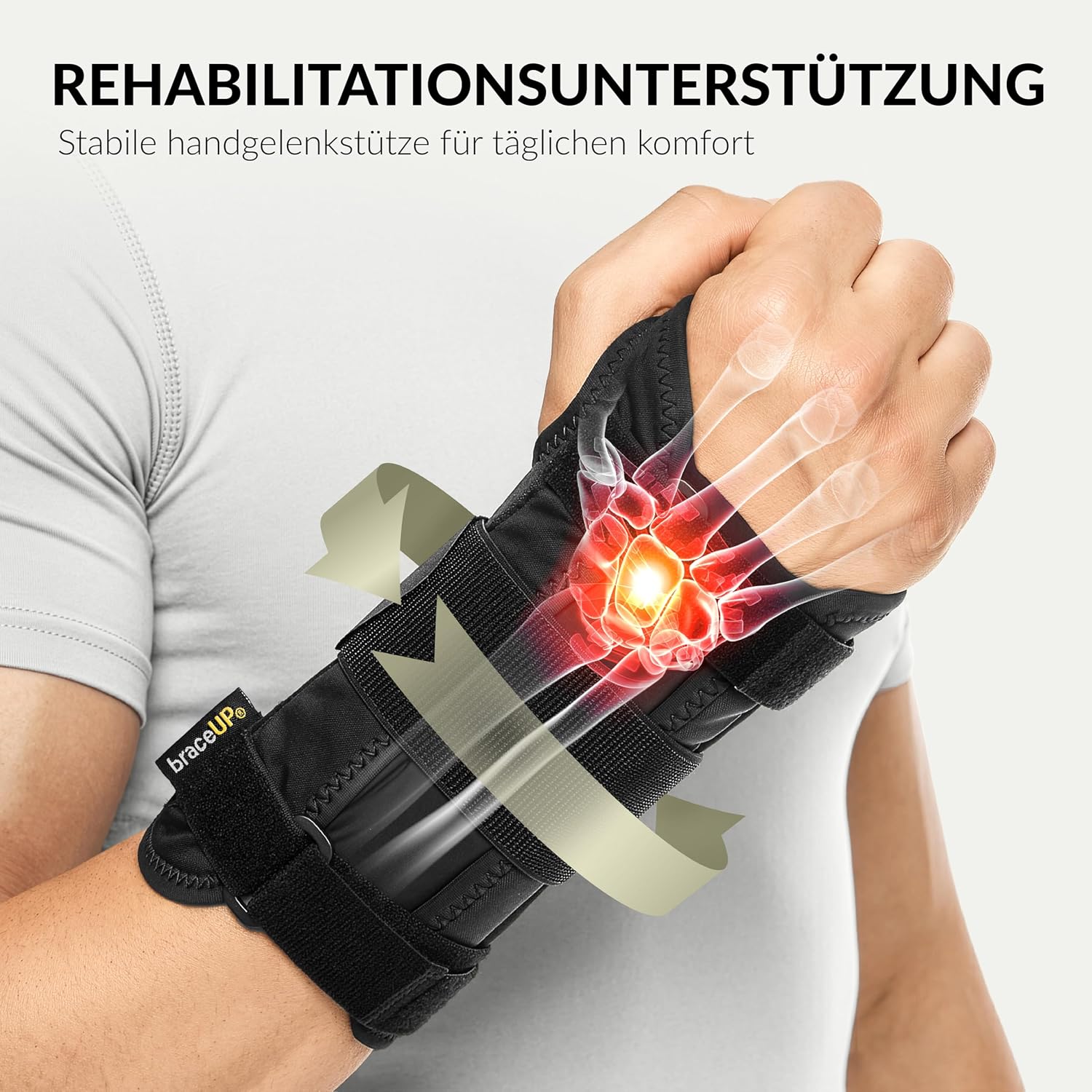 Detalle 2 de BraceUP Handgelenkstütze für links, S/M
