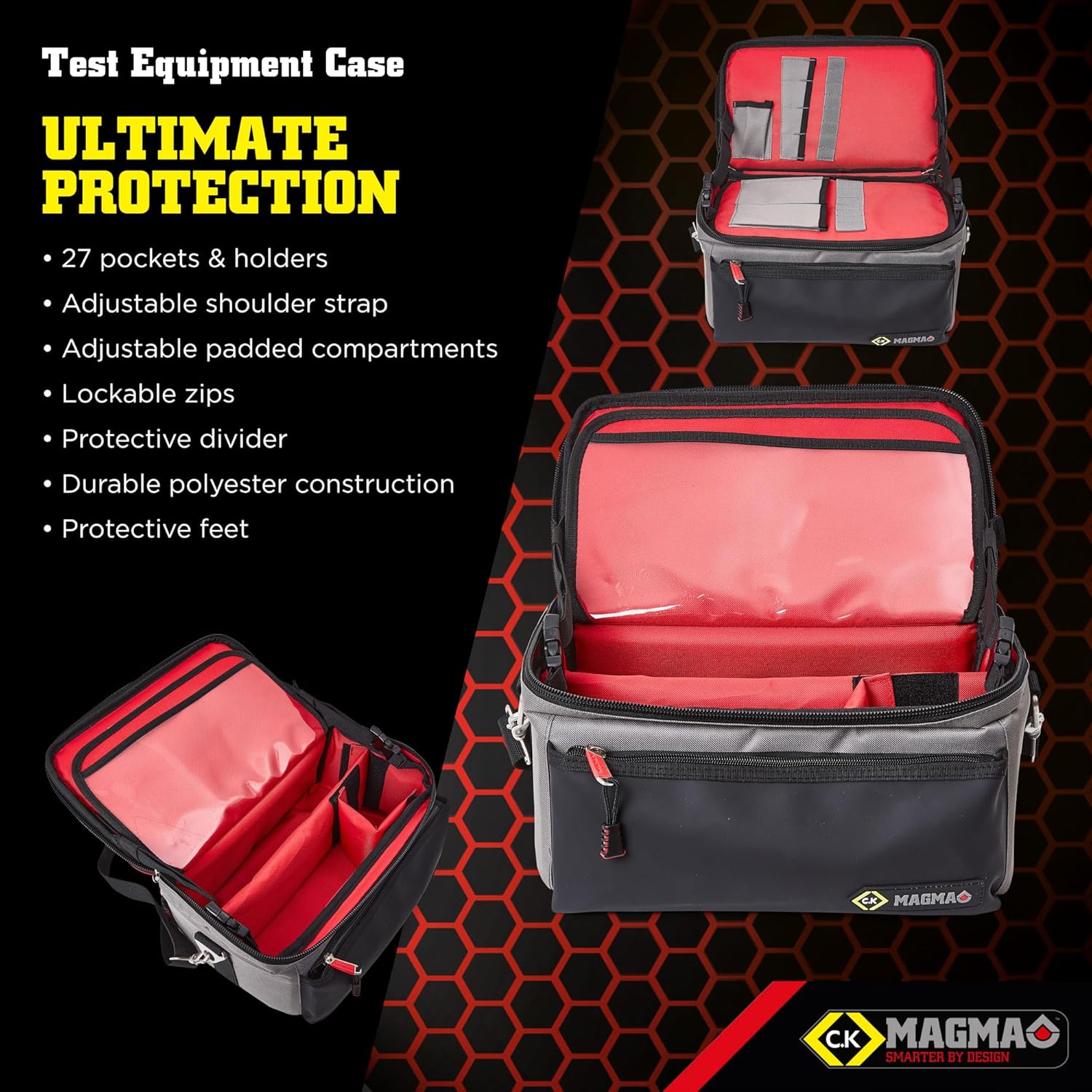 Detalle 2 de C.K Magma MA2638 test equipment case