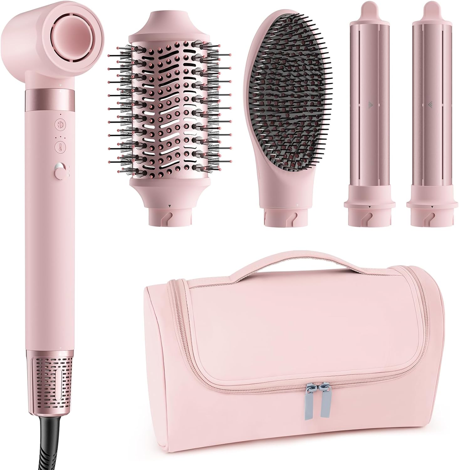 Detalle de MESCOMB 5-in-1 Hot Air Styler Wrap ⚙