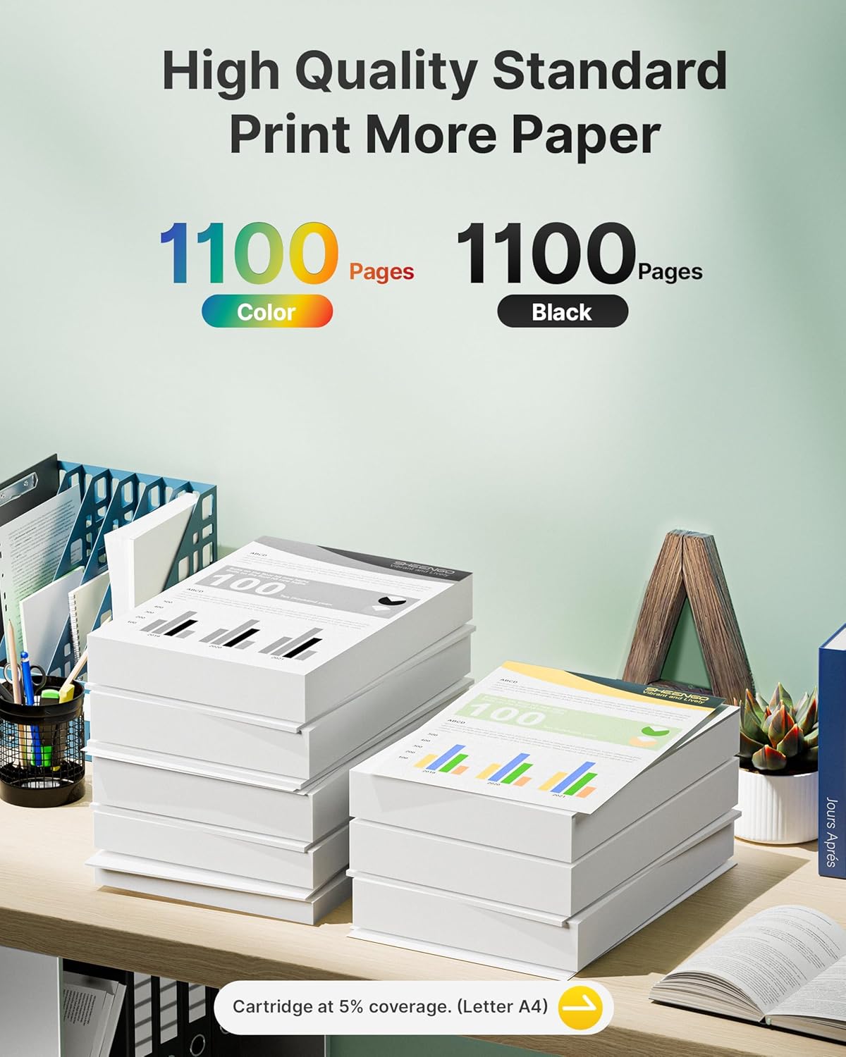 Thumbnail 2 de 822XL Remanufactured Ink Cartridges 8 Pack 🖨️