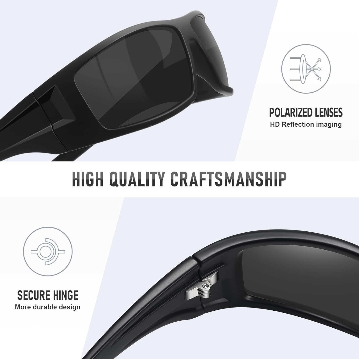 Detalle 2 de Ofwin Polarized Sports Sunglasses UV400