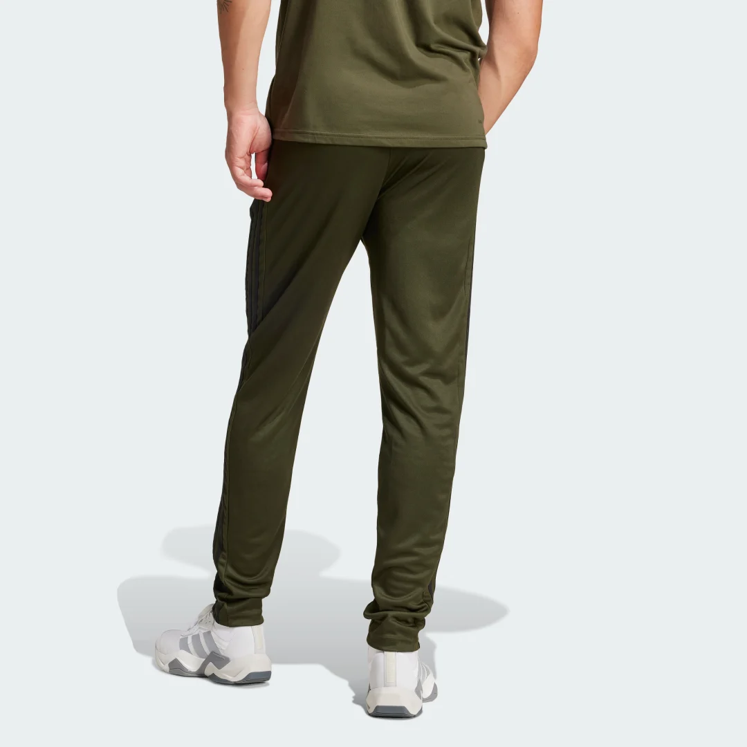 Thumbnail 1 de Adidas Pantalón Train Essentials Verde 3 bandas