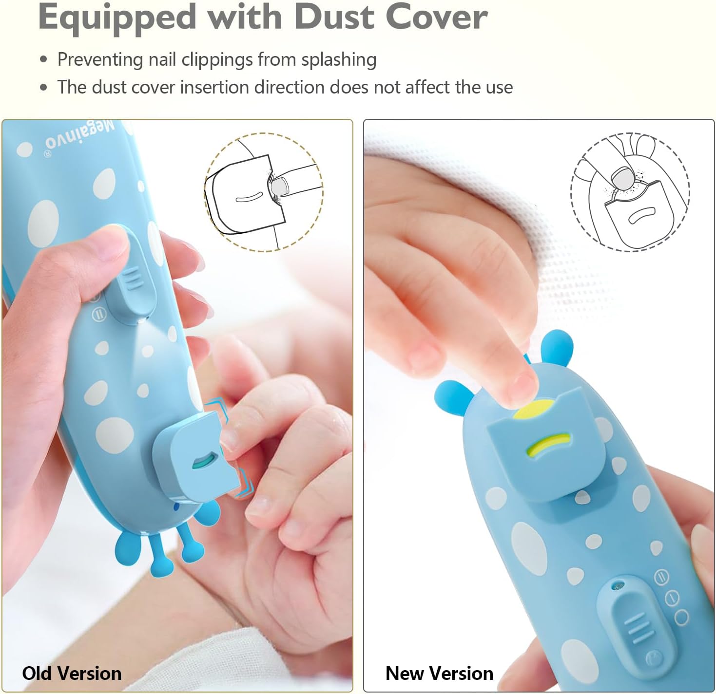 Thumbnail 5 de Megainvo Baby Nail File Electric 10 heads