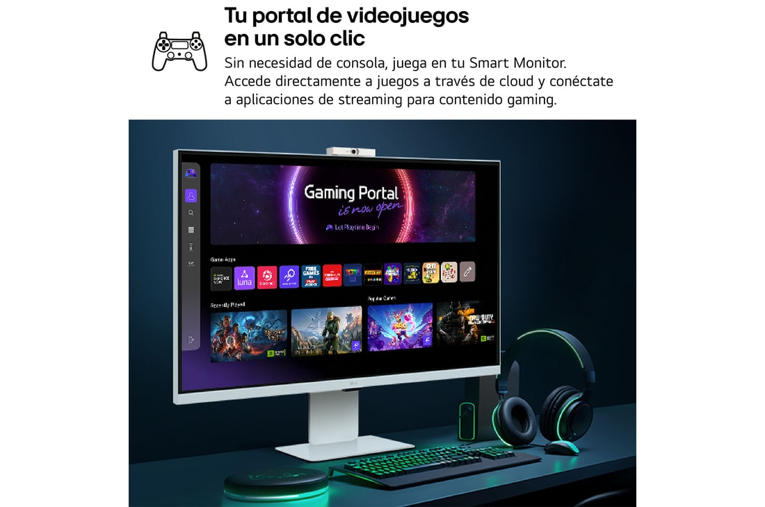Thumbnail 5 de Setup Monitor LG 4K WebOS 32" + Monitor LG FHD 24" (32U85-24U41.SET)