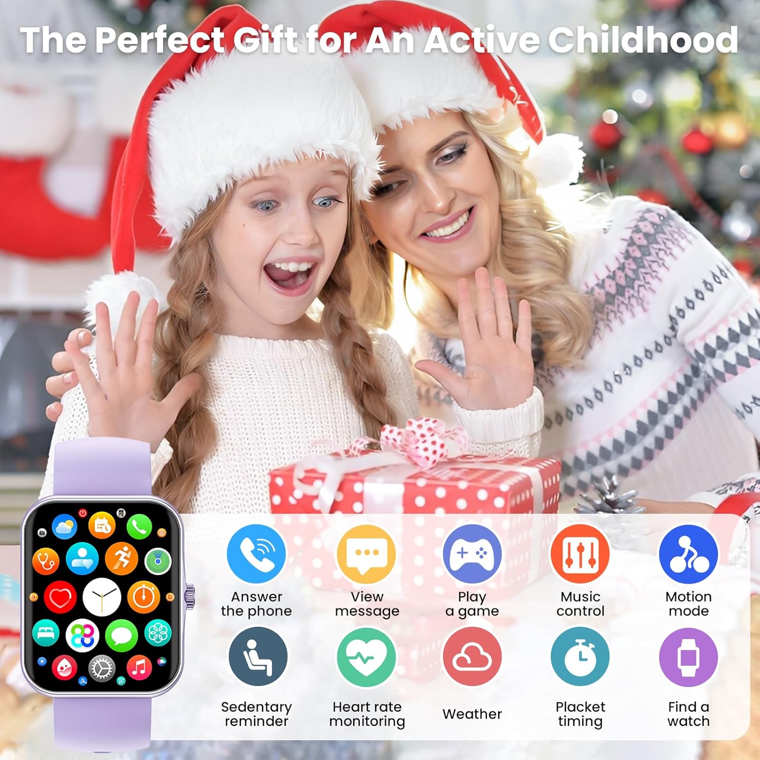 Thumbnail 6 de BJLBOJEY Kids Smart Watch 1.83''