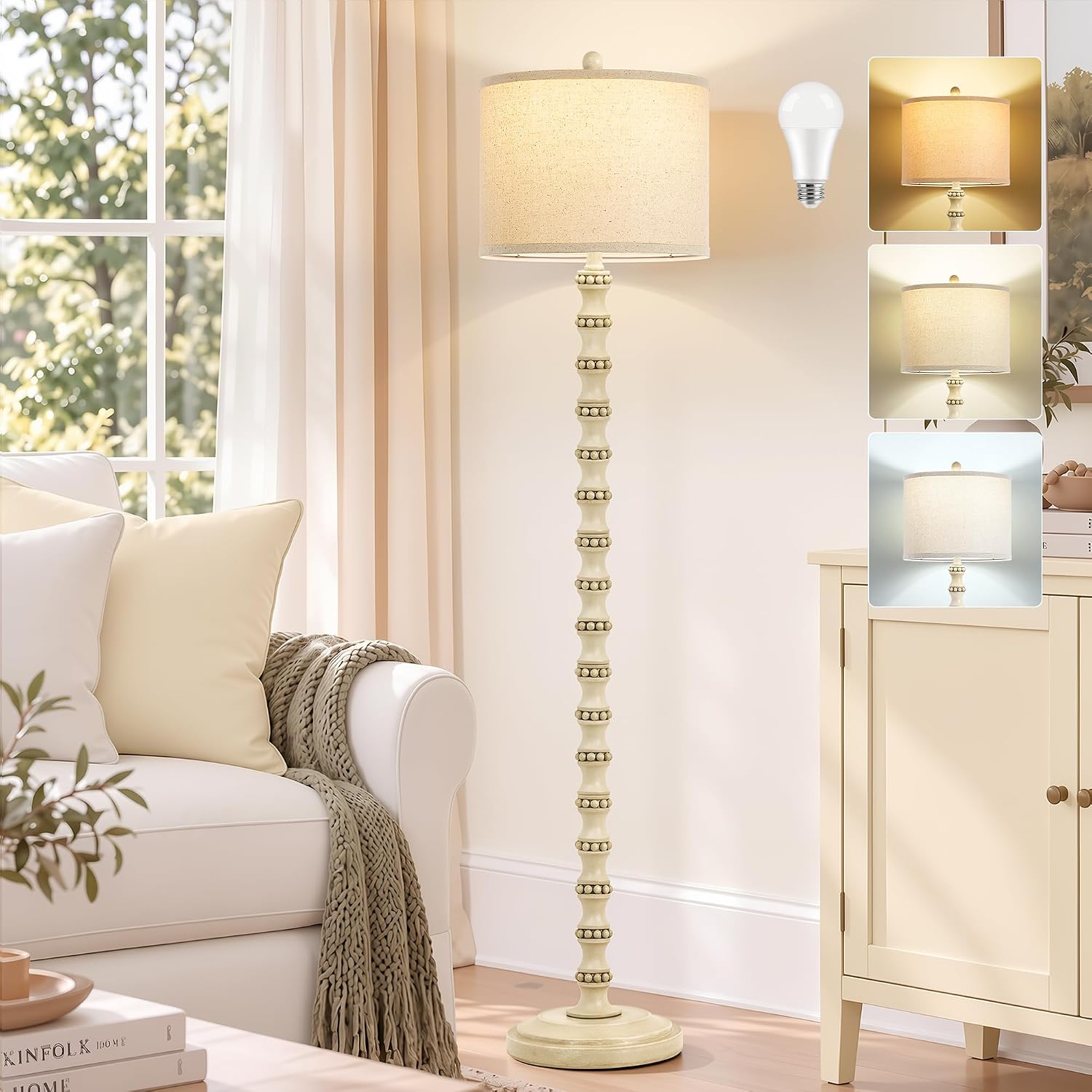 Detalle de Vintage Floor Lamp, 62-Inch