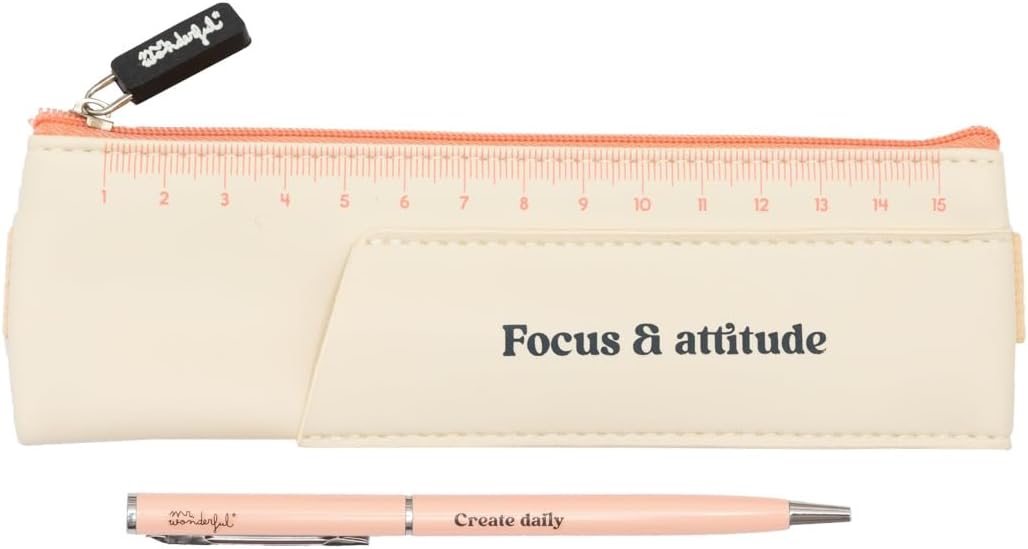 Detalle 2 de Mr. Wonderful Set de escritura beige 15 cm ✏